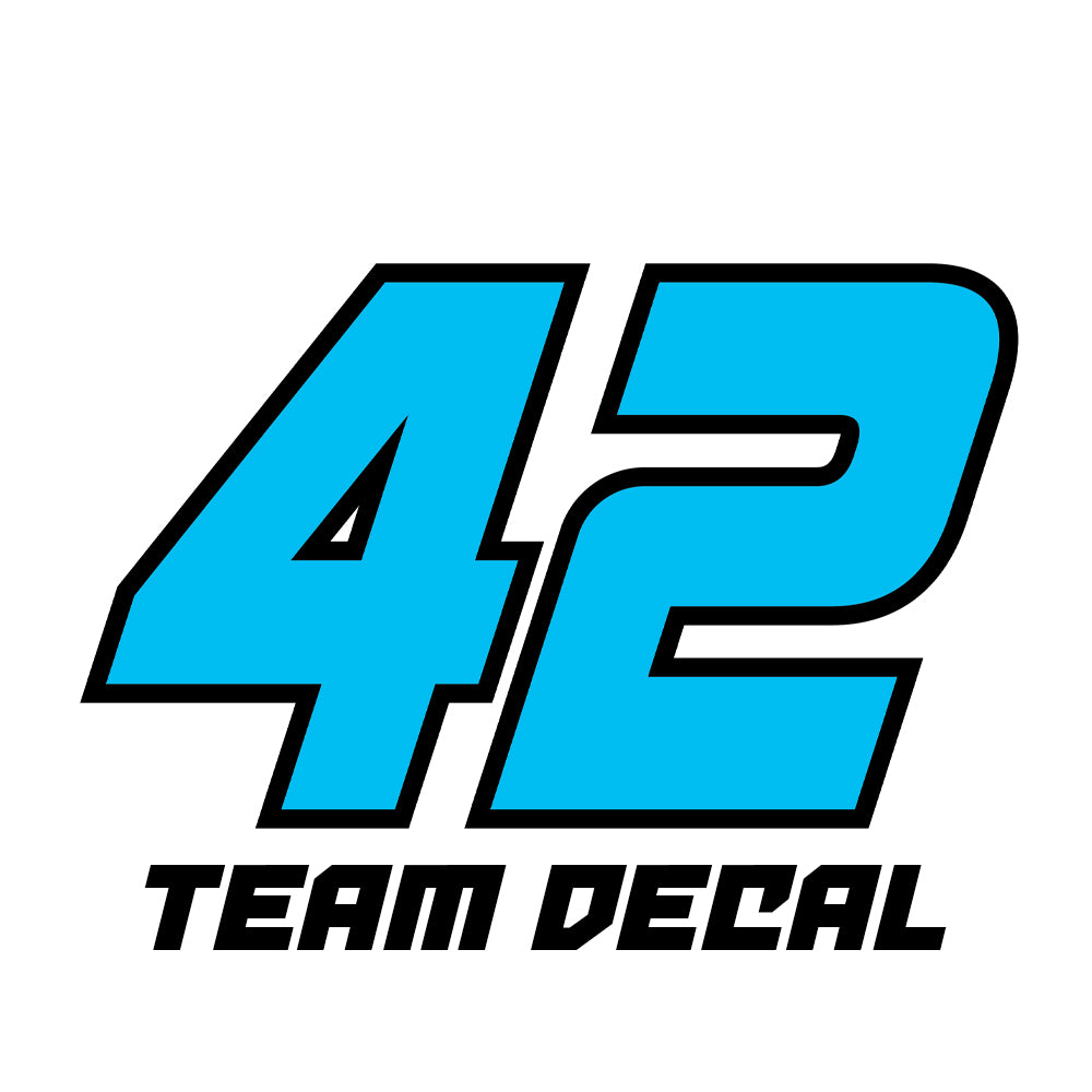 No. 42 Decal