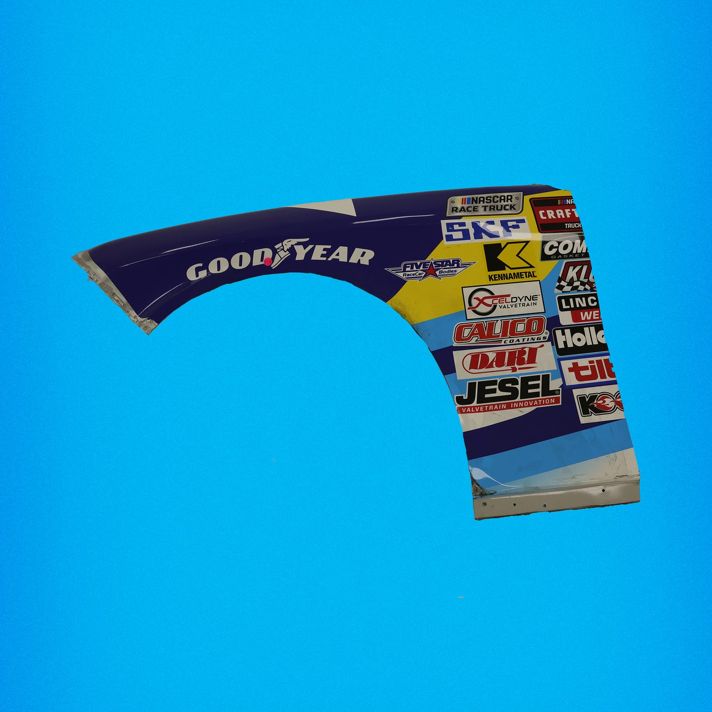 Andrés Pérez de Lara No. 44 ROVAL Left Front Fender