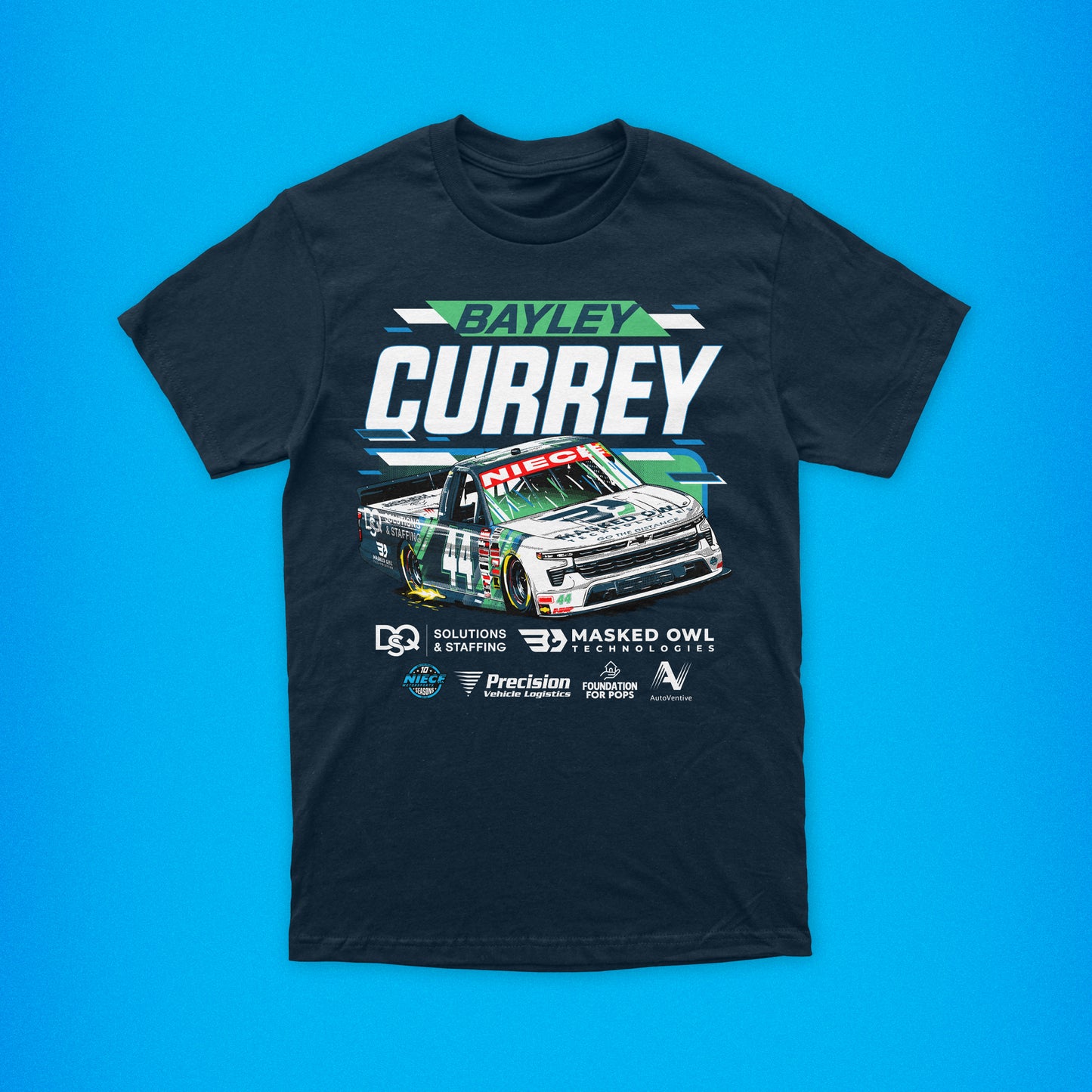 Bayley Currey 2025 Masked Owl Technologies T-Shirt