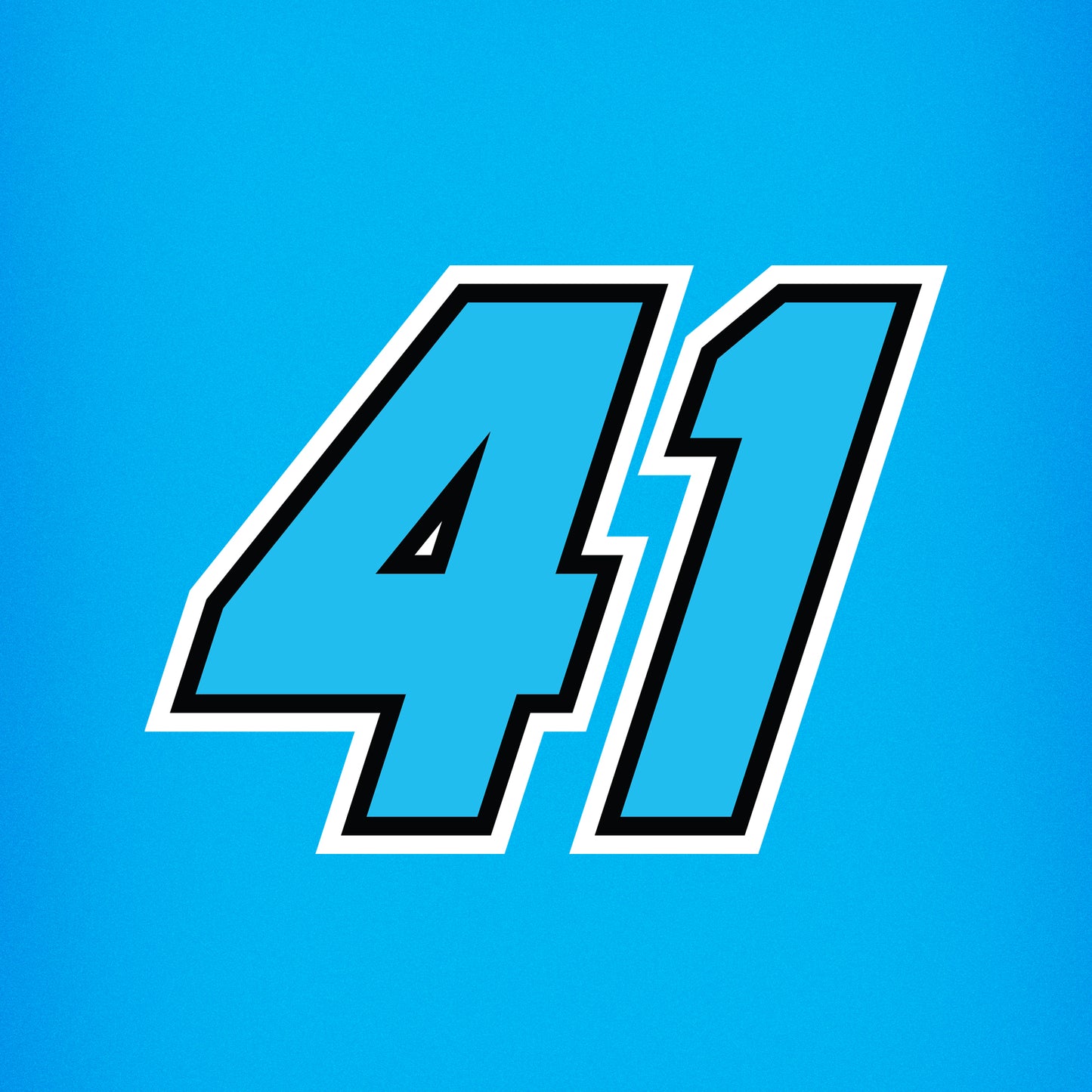 No. 41 Decal