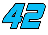 No. 42 Decal