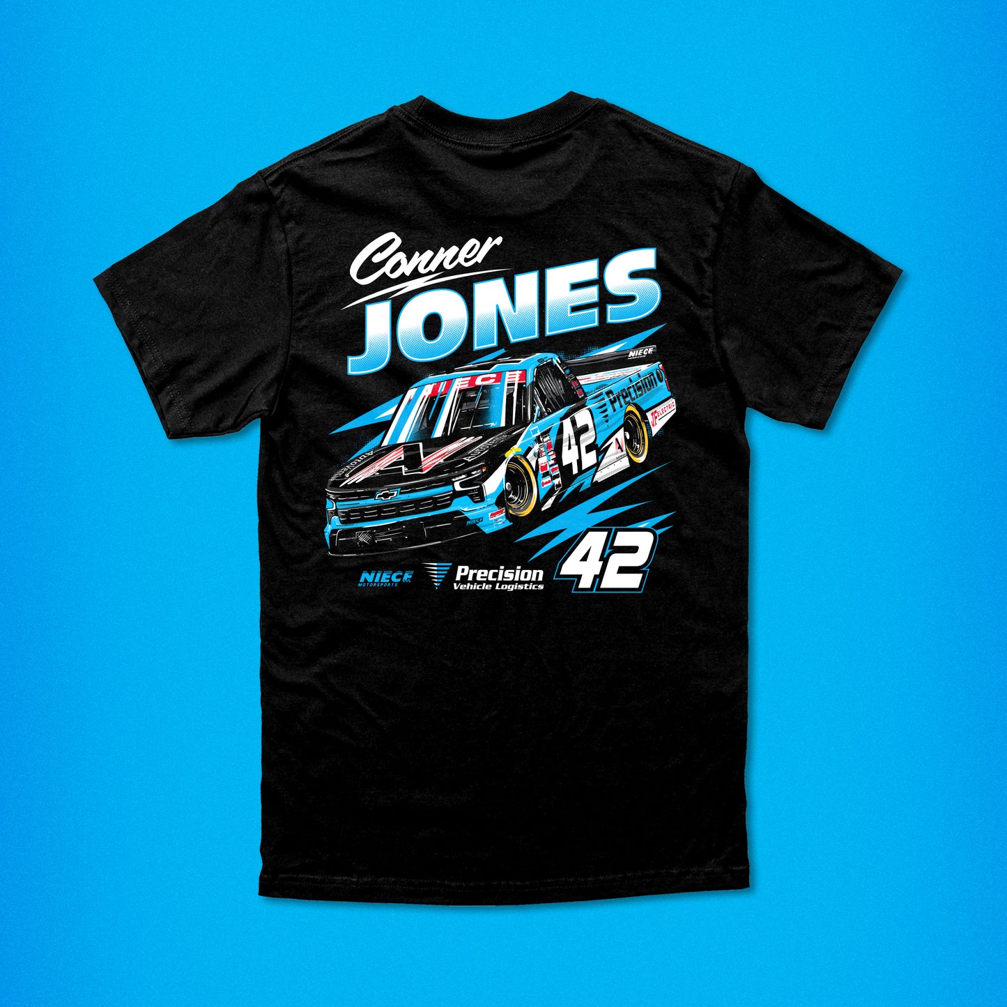Conner Jones 2026 Precision Vehicle Logistics T-Shirt