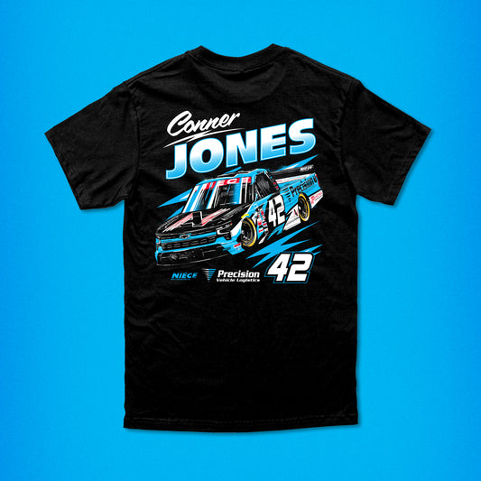 Conner Jones 2026 Precision Vehicle Logistics T-Shirt