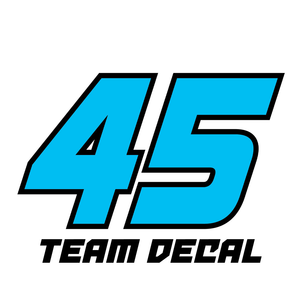 No. 45 Decal