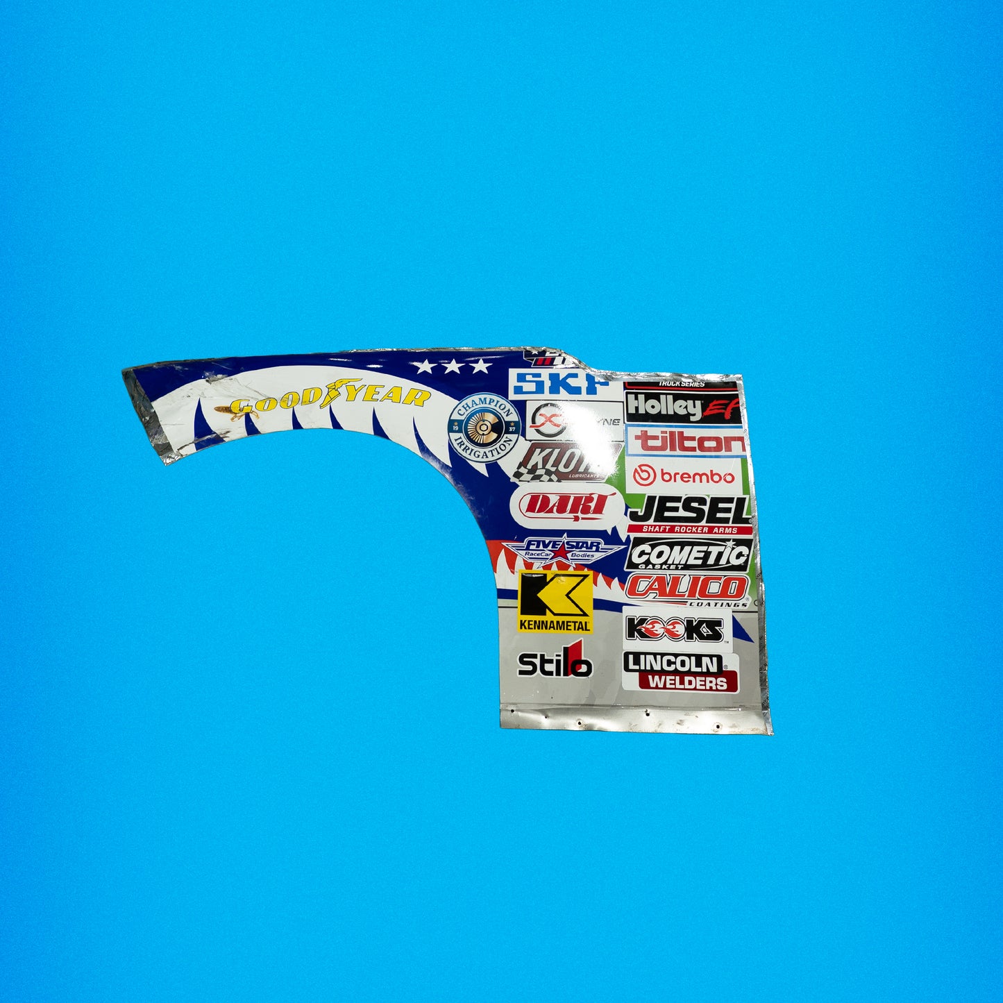 '26 Andres Perez de Lara No. 44 San Diego Left Front Fender