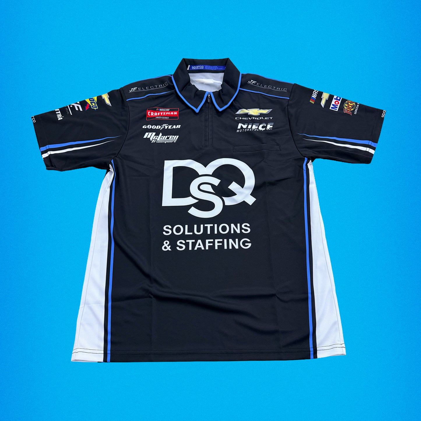 Niece Motorsports Team Crew Shirt - Blue
