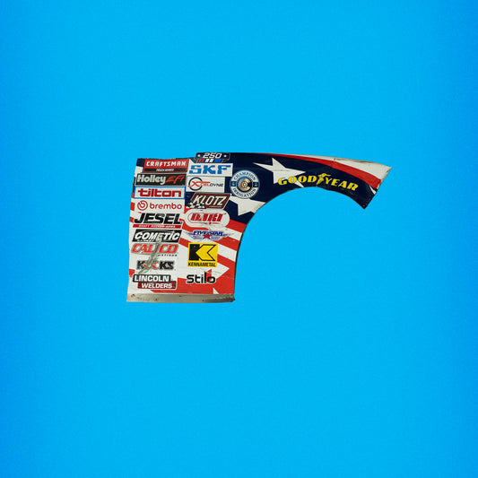 '26 Landen Lewis No. 45 San Diego Right Front Fender