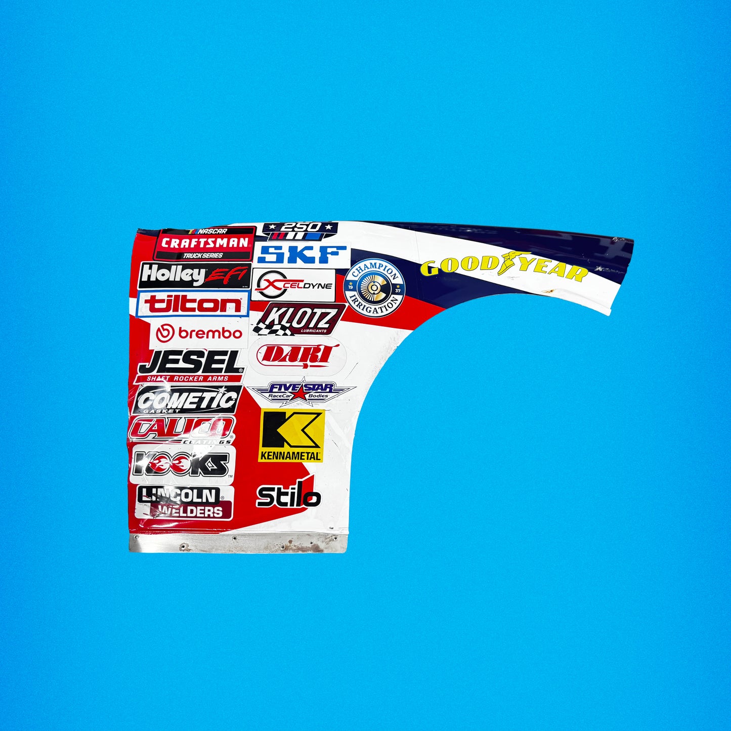 '26 Landen Lewis No. 45 Lime Rock Right Front Fender