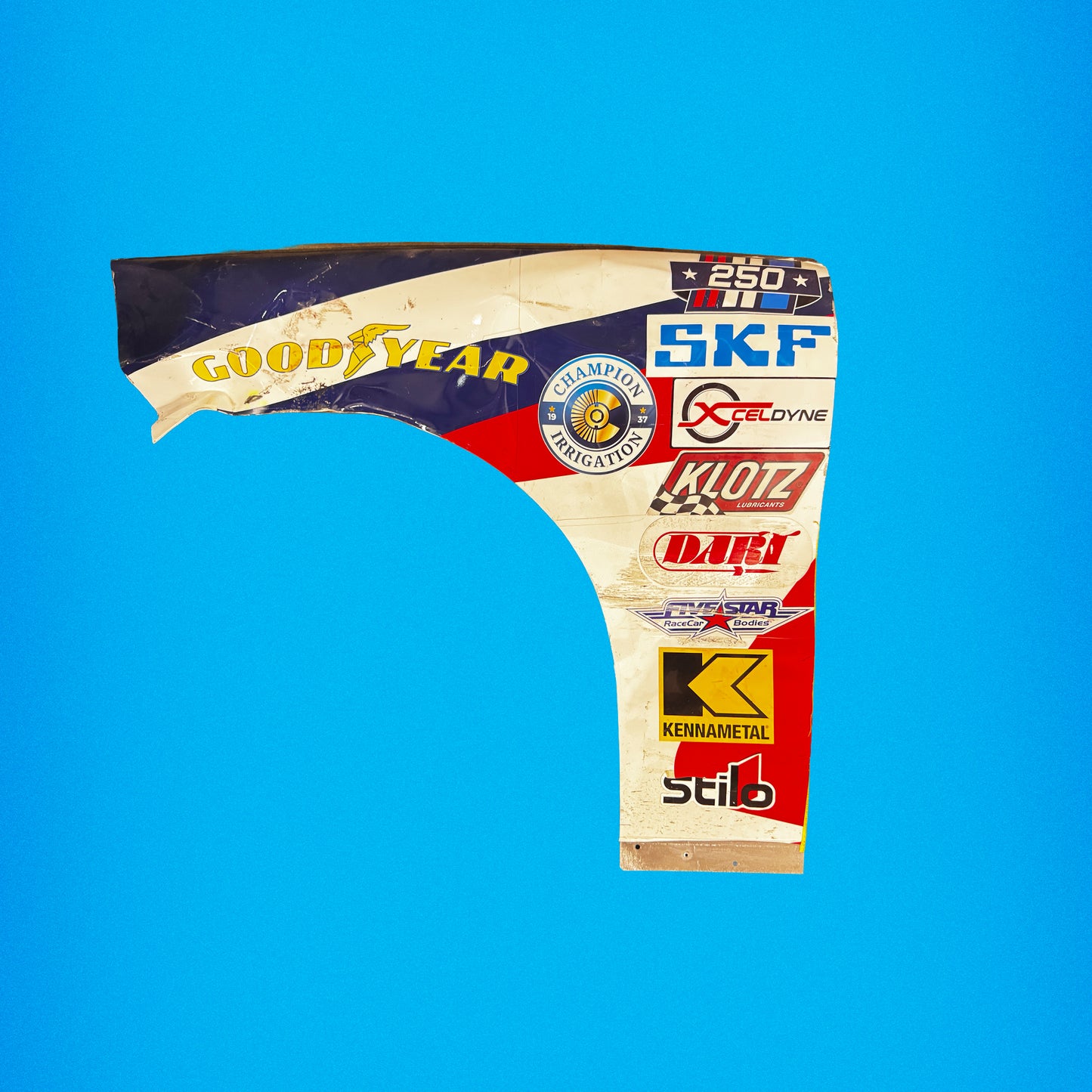 '26 Landen Lewis No. 45 Lime Rock Left Front Fender