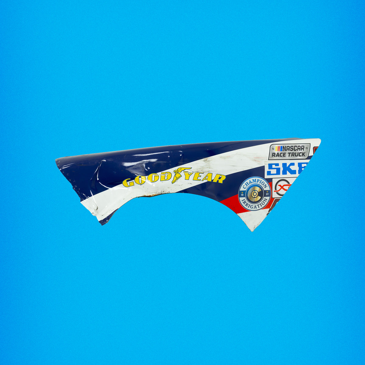 '26 Landen Lewis No. 45 New Hampshire Left Front Fender