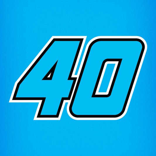 No. 40 Decal