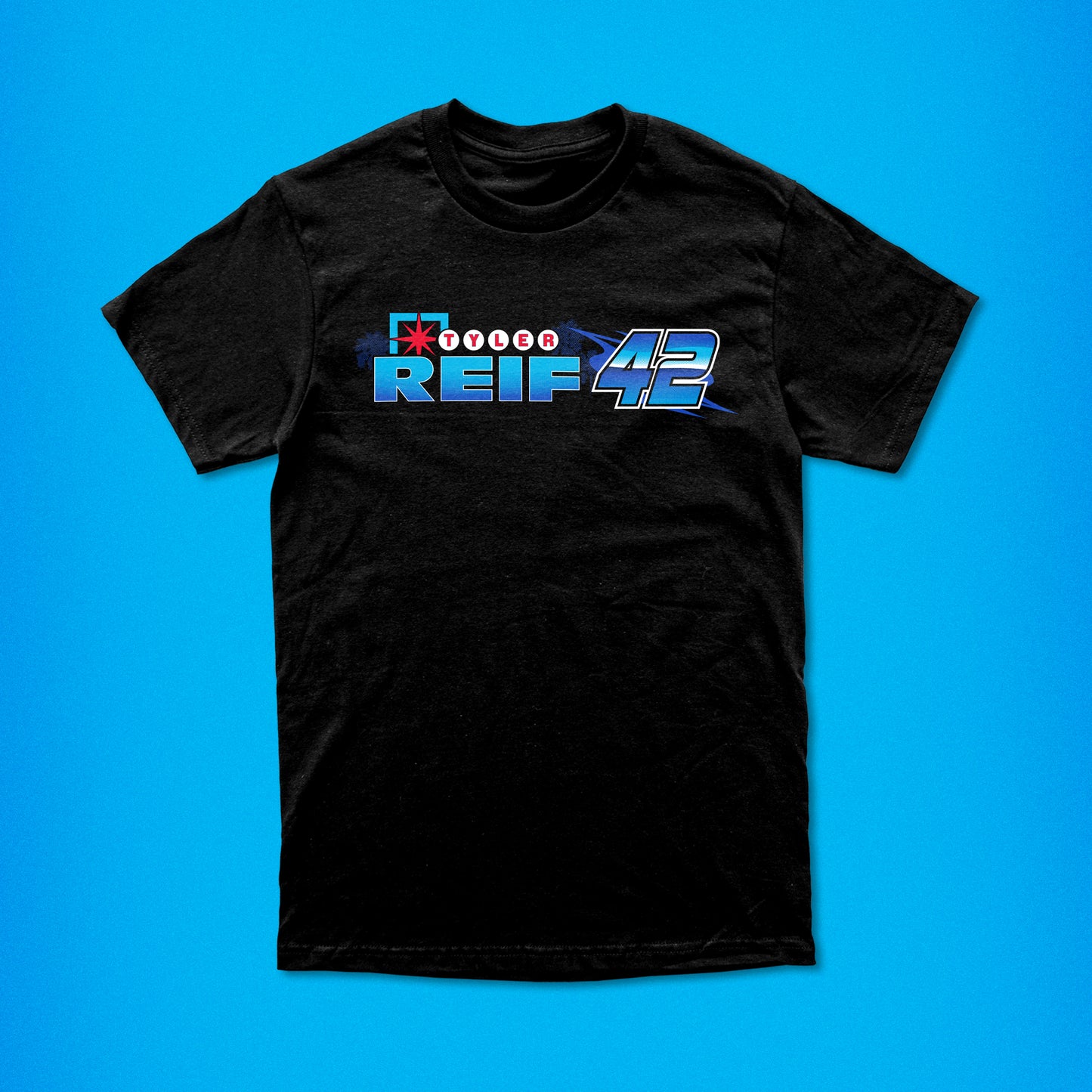 Tyler Reif 2026 DQS Solutions & Staffing T-Shirt