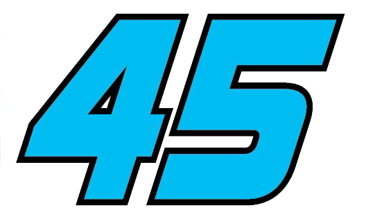 No. 45 Decal – Niece Motorsports Shop