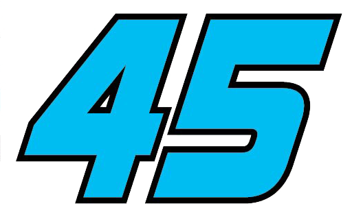 No. 45 Decal