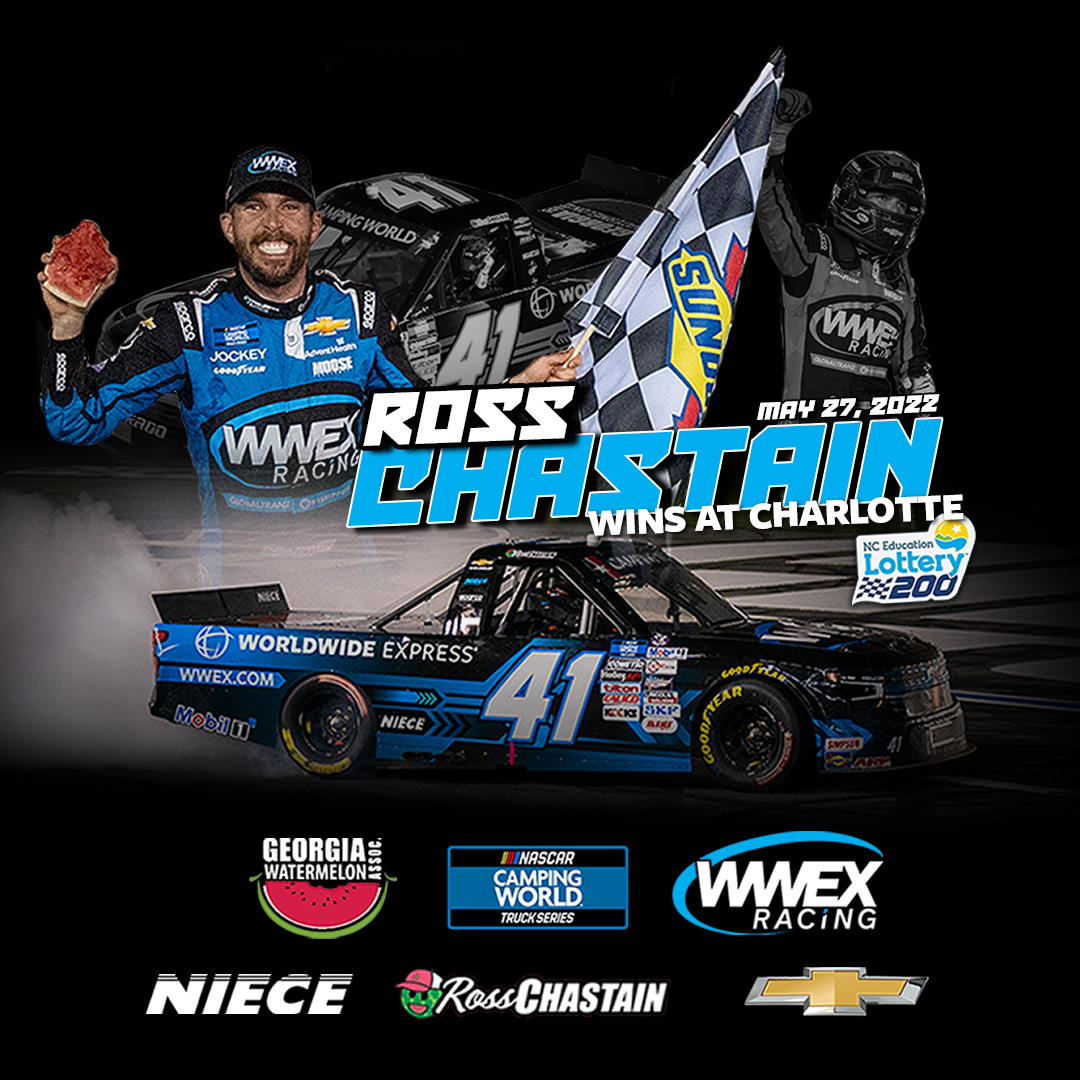 Ross Chastain Charlotte Win Shirt