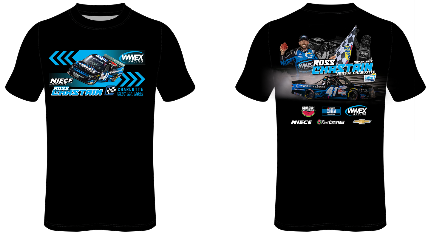 Ross Chastain Charlotte Win Shirt